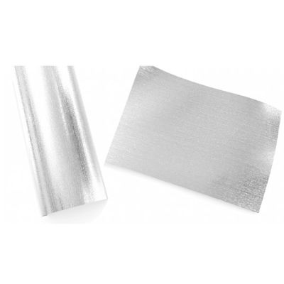 quality Papel metalizado metalizado de papel dorado de vacío Resistente al agua 55GSM Rollo de papel de envoltura metálico factory
